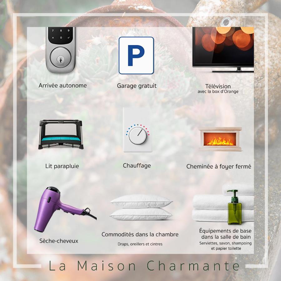Châtellerault La Maison Charmante מראה חיצוני תמונה