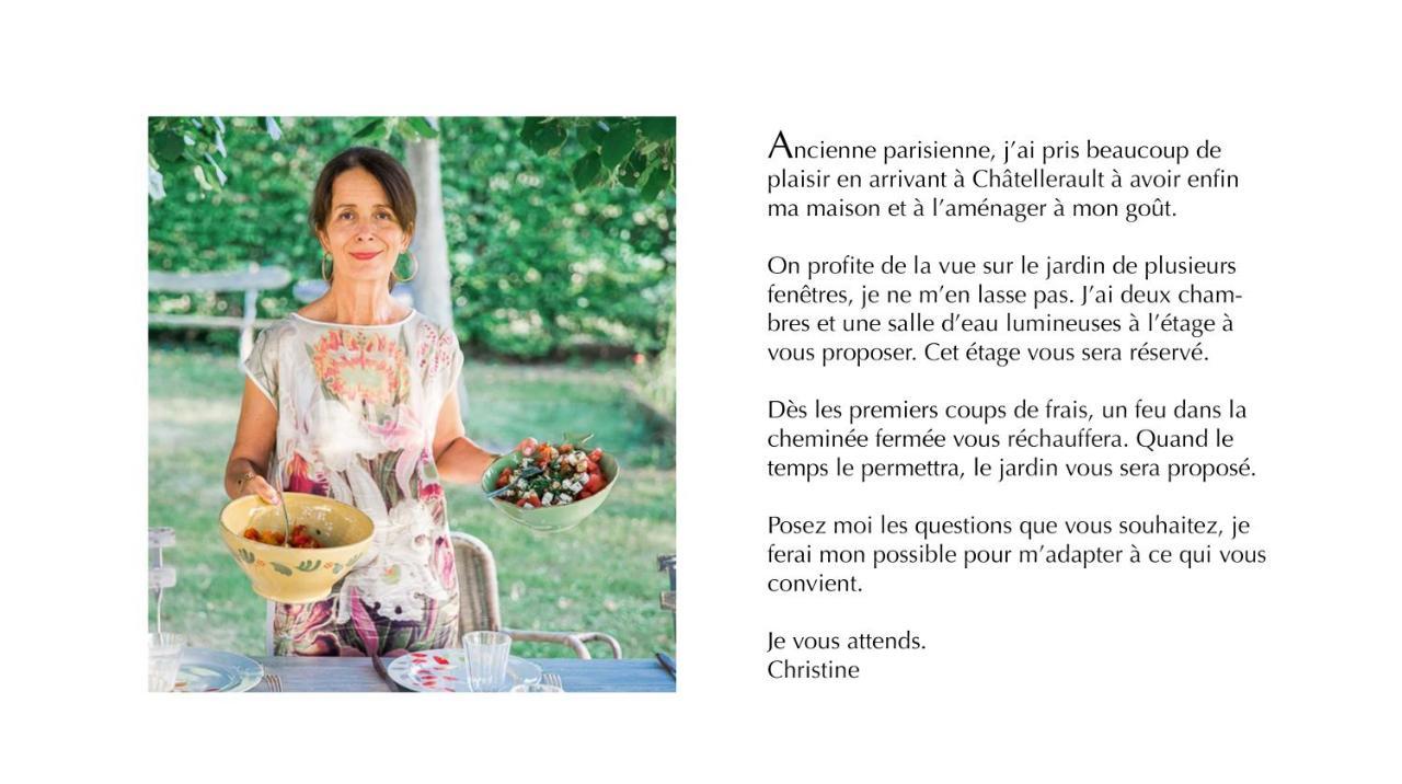 Châtellerault La Maison Charmante מראה חיצוני תמונה